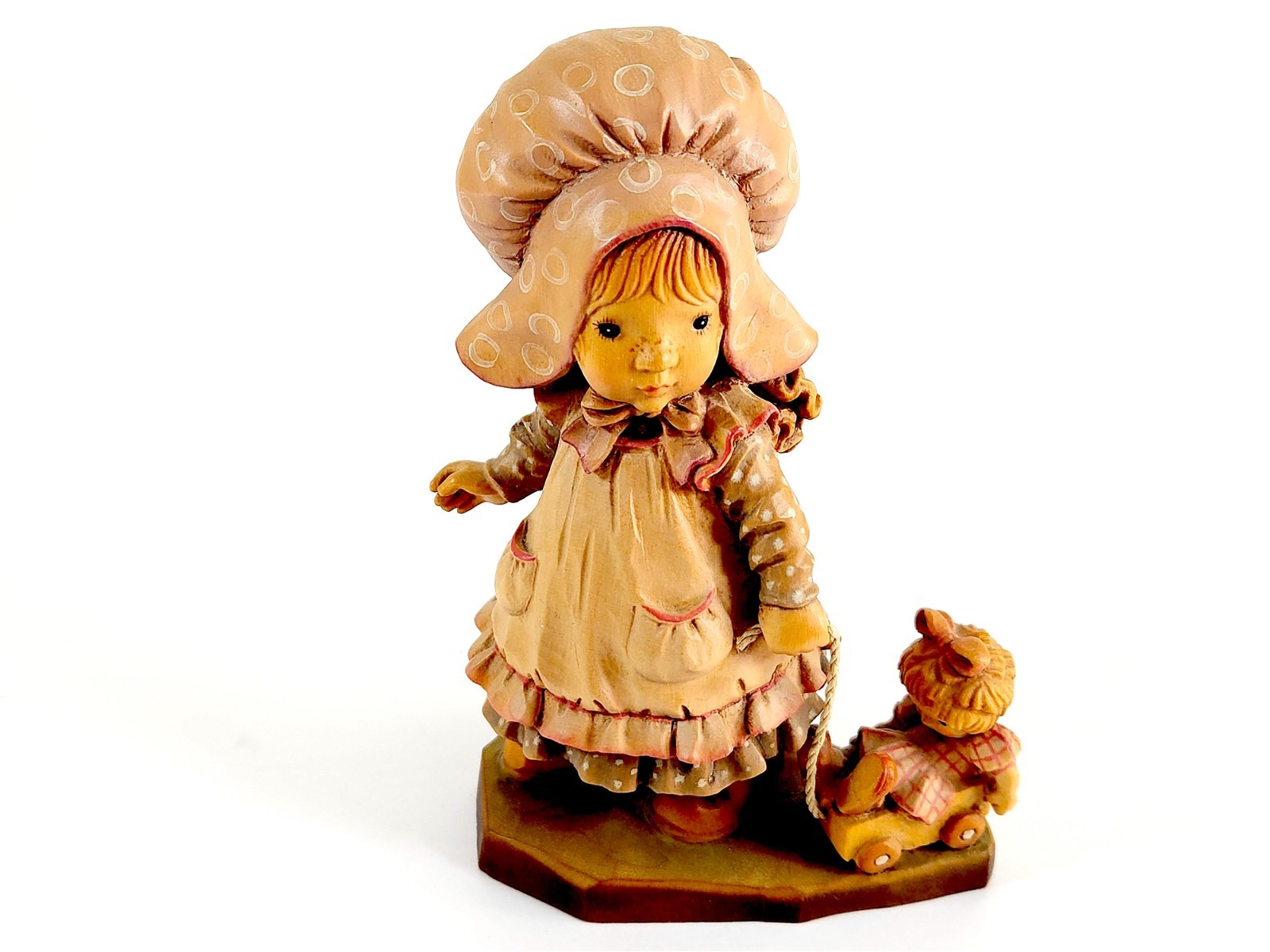 VTG ANRI Sarah Kay Playtime Wood Figurine 6.5" Design Valentine Ltd Ed 649/4000 VTG ANRI Sarah Kay Playtime Wood Figurine 6.5" Design Valentine Ltd Ed 649/4000