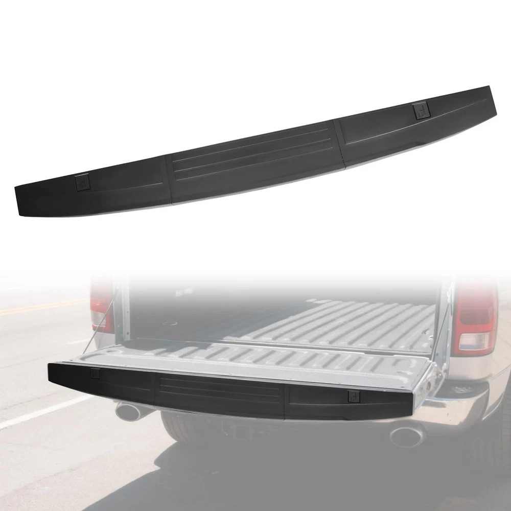 LUXEMOTO 3PCS Combined Tailgate Spoiler Molding Cap for 2021-2024 F-150 Black LUXEMOTO 3PCS Combined Tailgate Spoiler Molding Cap for 2021-2024 F-150 Black