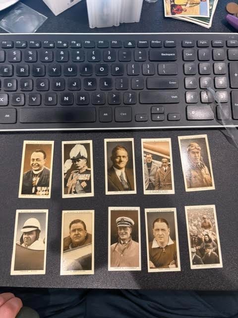 LOT 1935 STEPHEN MITCHELL CARD GALLERY OF 1934 #32,39, 40-48 NM LOT 1935 STEPHEN MITCHELL CARD GALLERY OF 1934 #32,39, 40-48 NM