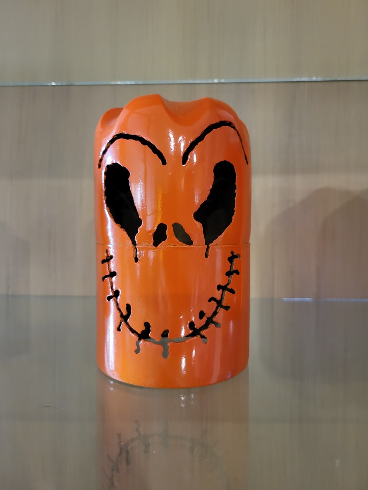 Handmade Metal Jack-O'-Lantern Halloween Decor Handmade Metal Jack-O'-Lantern Halloween Decor