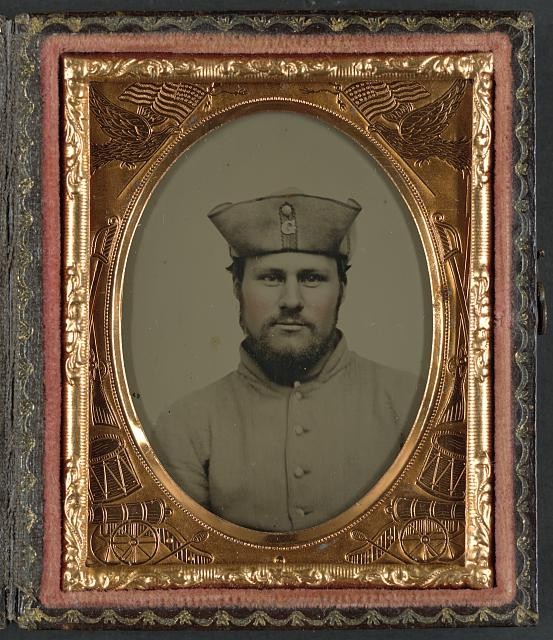 William W. Smith 4th Massachusetts Infantry 1860s Uniform Tricorn Hat William W. Smith 4th Massachusetts Infantry 1860s Uniform Tricorn Hat