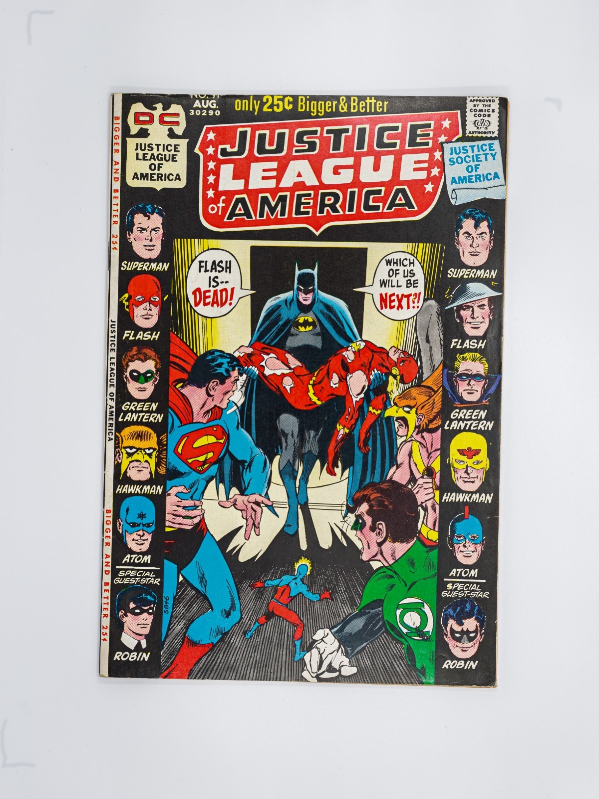 Lot of 10 Justice League of America #91 95 104 107 138 139 147 150-152 DC Comics