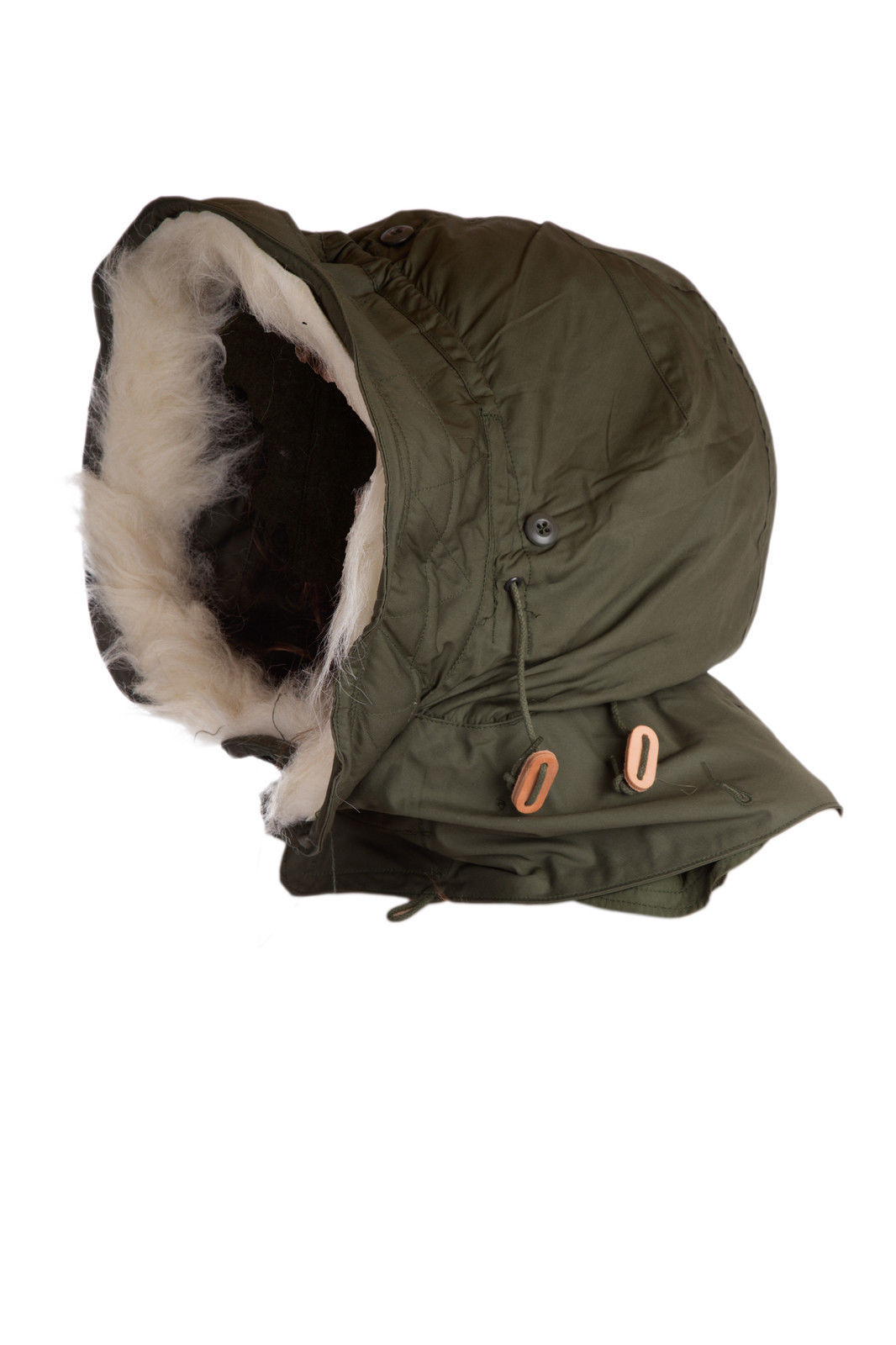 FISHTAIL M65 PARKA Hood Made in USA ALPHA Genuine Military Unworn New Olive Drab