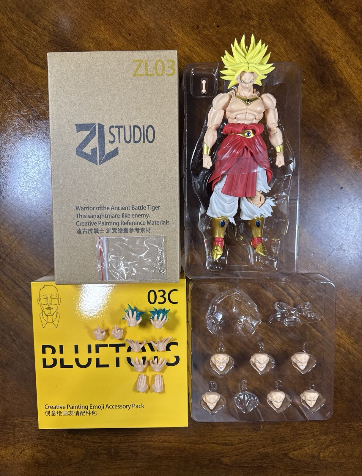 SH Figuarts Dragon Ball Z ZL Studio Broly Super Saiyan ZL03 2026 INSTOCK *NEW*