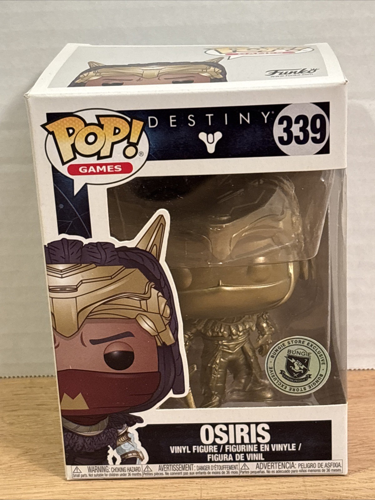 Funko Pop Games Destiny 339 Osiris Bungie Store Vinyl Figure New In Box Funko Pop Games Destiny 339 Osiris Bungie Store Vinyl Figure New In Box