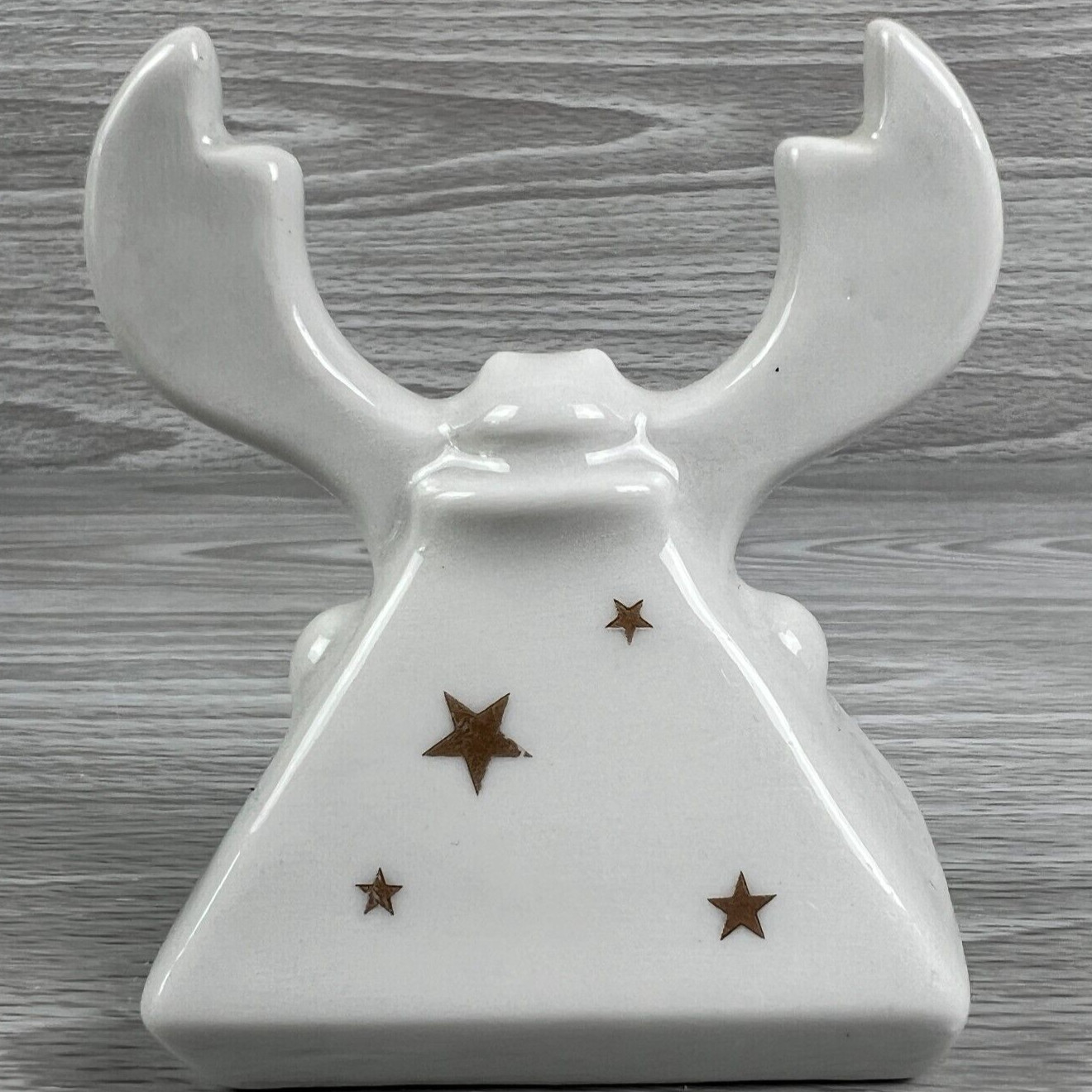 Studio Nova Small Figure Moose Possibly? Stars Abstract Decorative Piece Used Studio Nova Small Figure Moose Possibly? Stars Abstract Decorative Piece Used