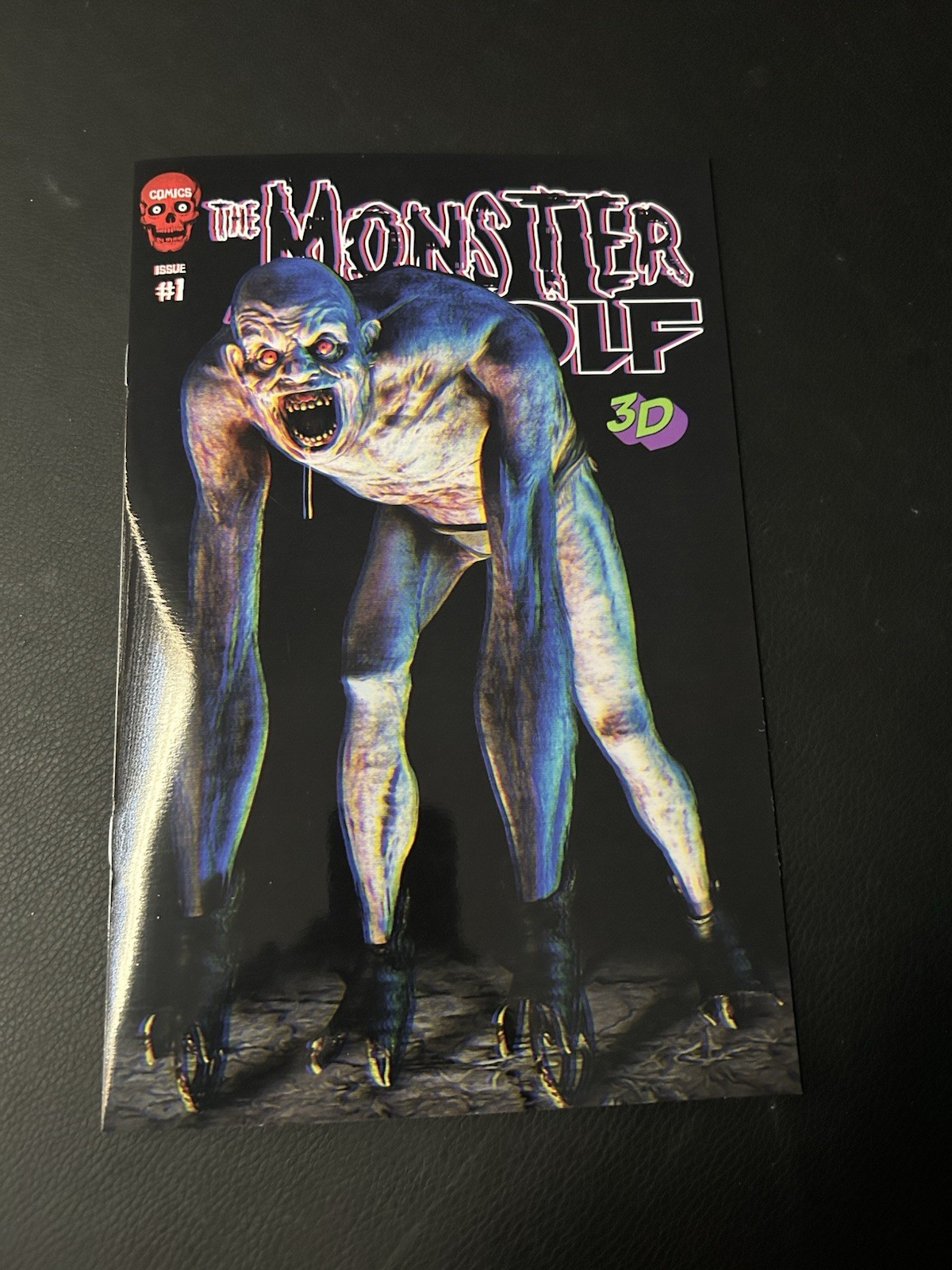 Mark Spears: The Monster & The Wolf #1 Kickstarter 3D-3 Signed Var. (1 of 100) Mark Spears: The Monster & The Wolf #1 Kickstarter 3D-3 Signed Var. (1 of 100)