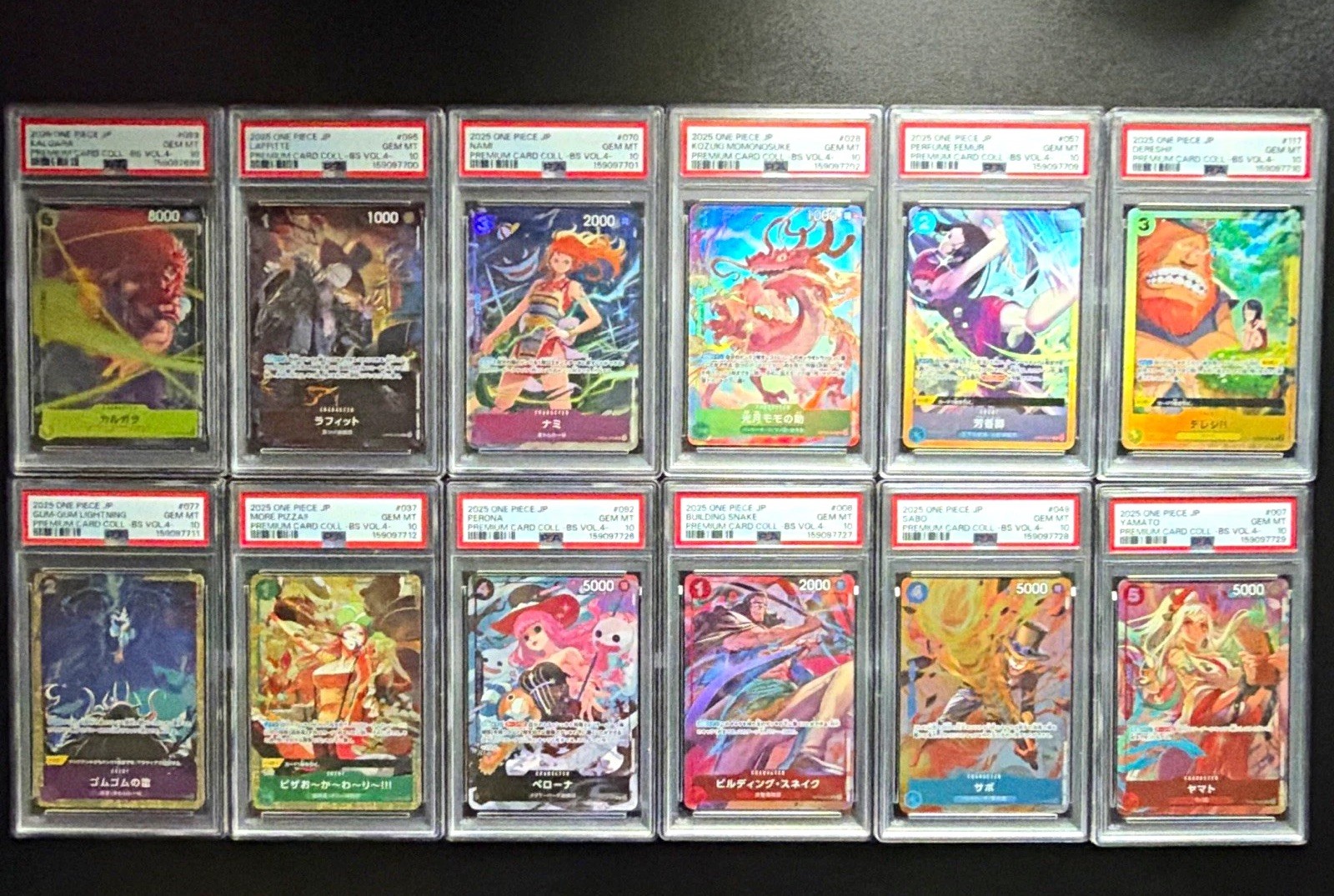 ALL PSA 10 2025 One Piece Premium Card Collection-BS Vol.4- Semi-Seq Full Set JP ALL PSA 10 2025 One Piece Premium Card Collection-BS Vol.4- Semi-Seq Full Set JP