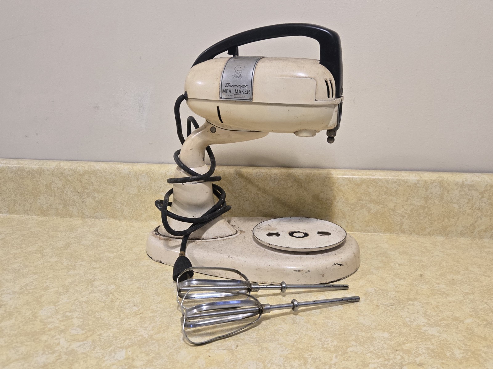 Vintage 1950's DORMEYER "MEAL MAKER" MIXER Model 5001 Fully Functional