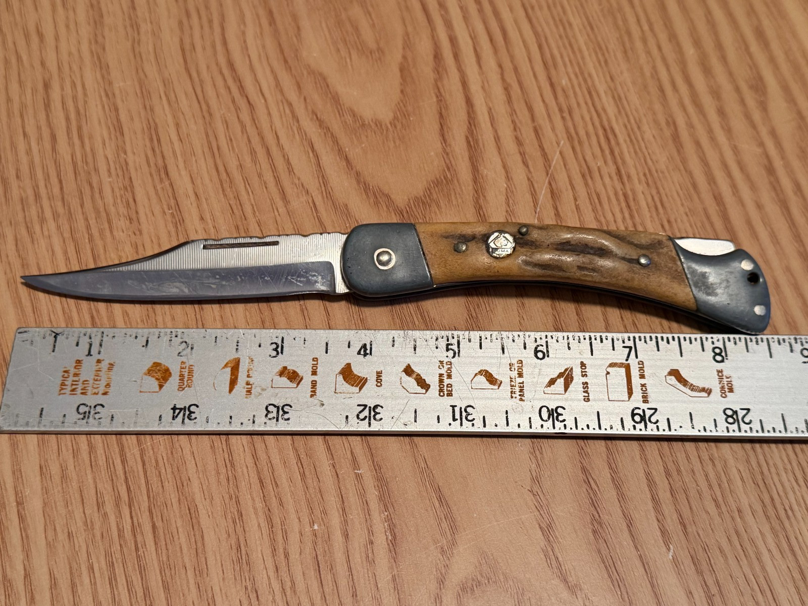 Vintage 1981 PUMA 941 Stag Handle Lockback Hunting Knife – Solingen Germany Vintage 1981 PUMA 941 Stag Handle Lockback Hunting Knife – Solingen Germany