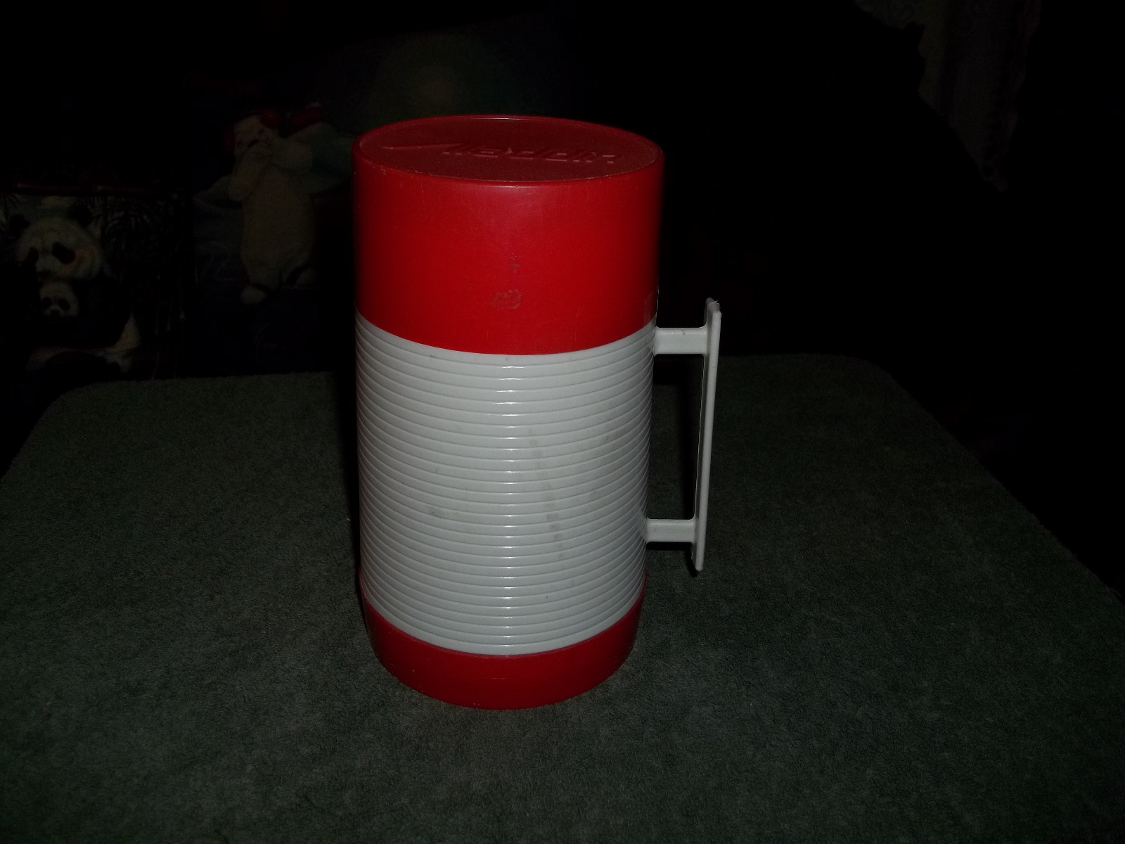 ALLADIN HY-LO THERMOS Wide Mouth 1960's -70's 10oz w Lid & Stopper ALLADIN HY-LO THERMOS Wide Mouth 1960's -70's 10oz w Lid & Stopper
