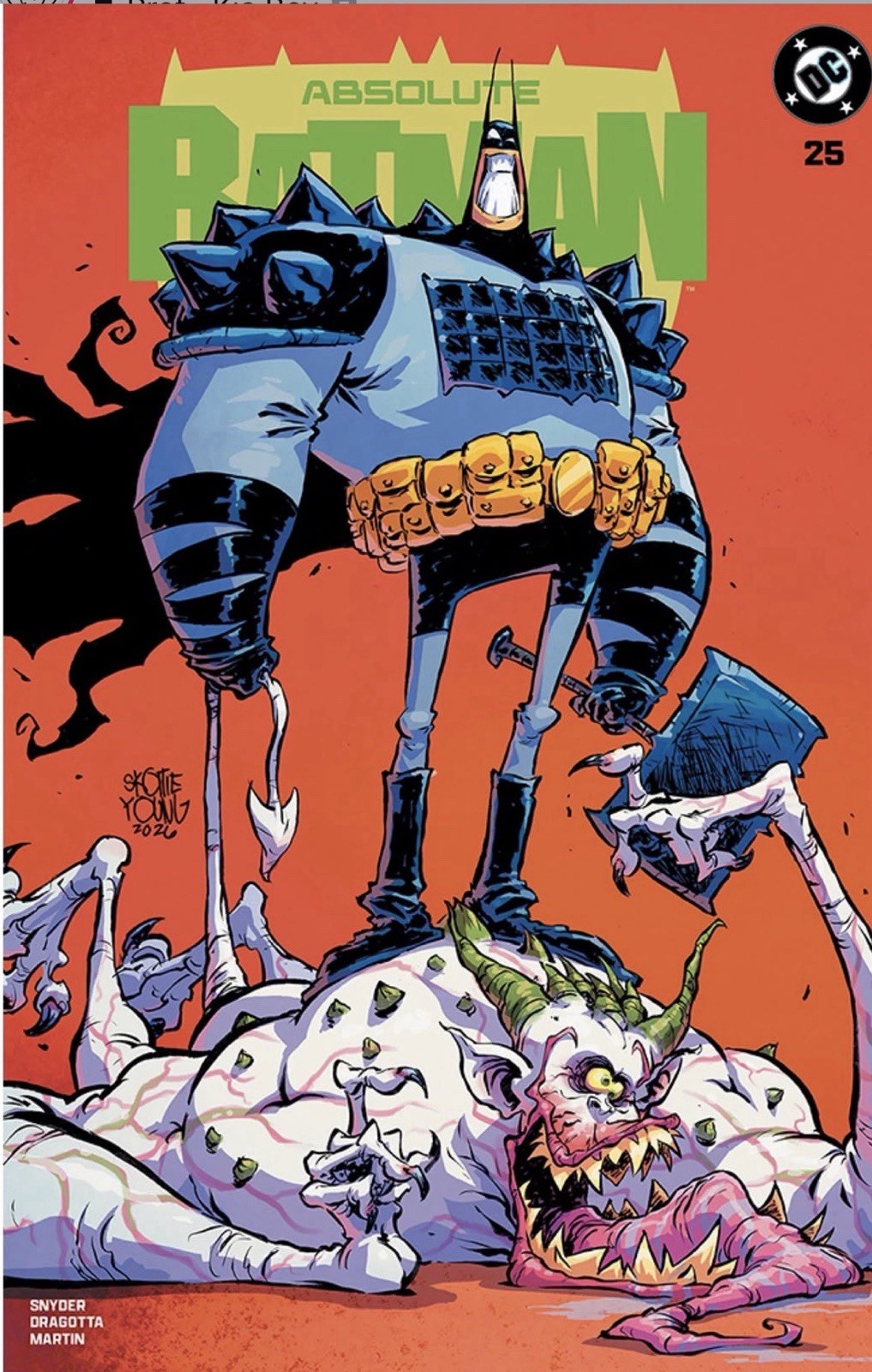 Absolute Batman #25 Skottie Young Exclusive Presale 10/28 Absolute Batman #25 Skottie Young Exclusive Presale 10/28