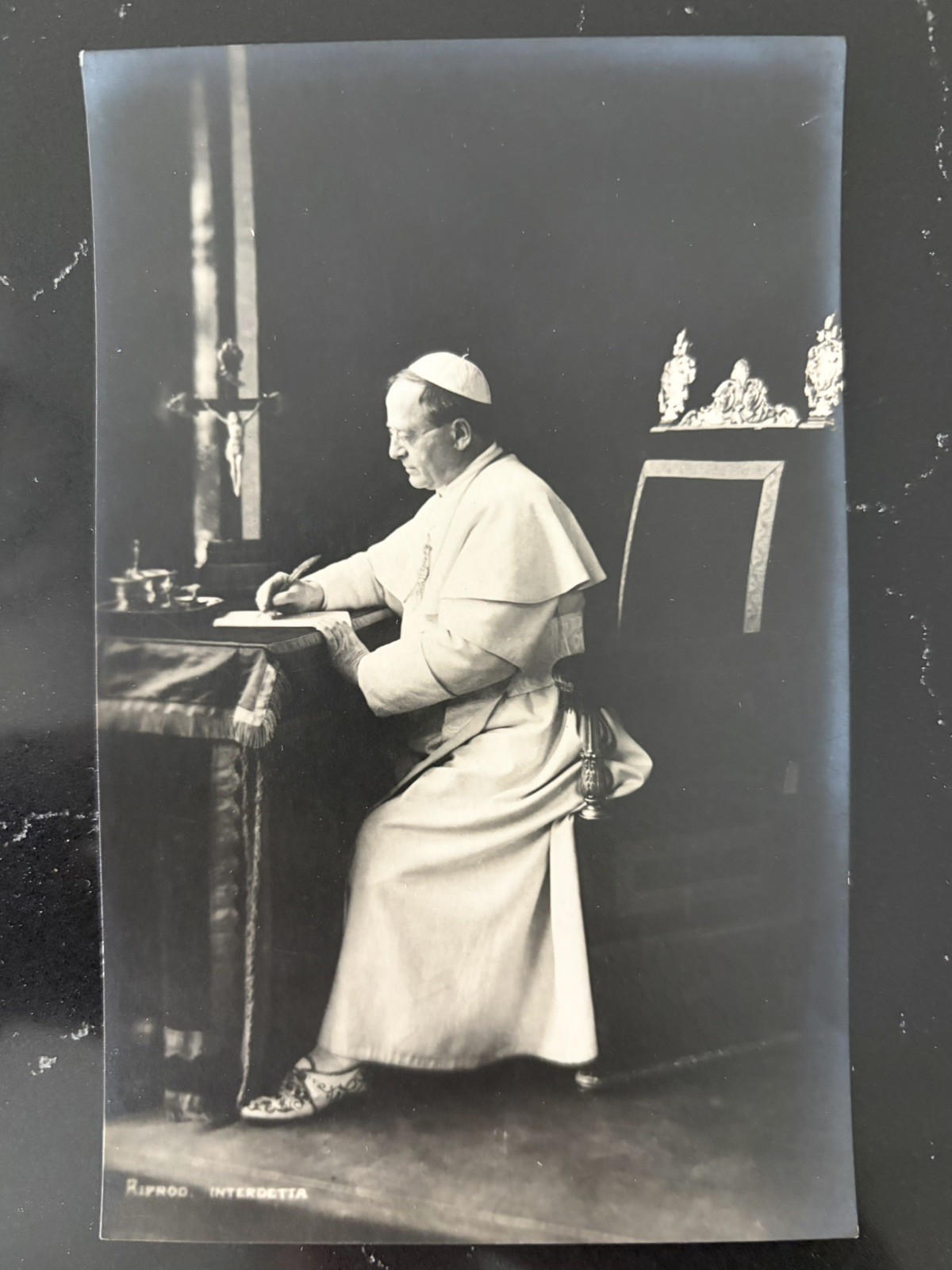 Vintage Pope Pius XI Postcard Vatican Catholic RPPC Photo 1920s 1930s Italy Vintage Pope Pius XI Postcard Vatican Catholic RPPC Photo 1920s 1930s Italy