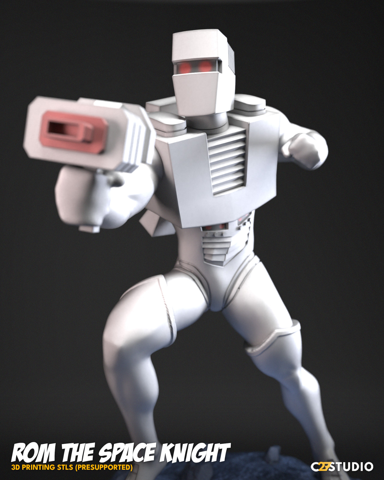 Rom Spaceknight Resin Sculpture Statue Model Kit Marvel Unpainted/Unassembled Rom Spaceknight Resin Sculpture Statue Model Kit Marvel Unpainted/Unassembled