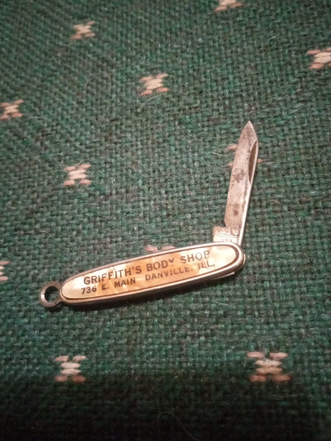 Vintage Ambassador Keychain Knife Advertisement Smaller Size USA Extremely Rare Vintage Ambassador Keychain Knife Advertisement Smaller Size USA Extremely Rare
