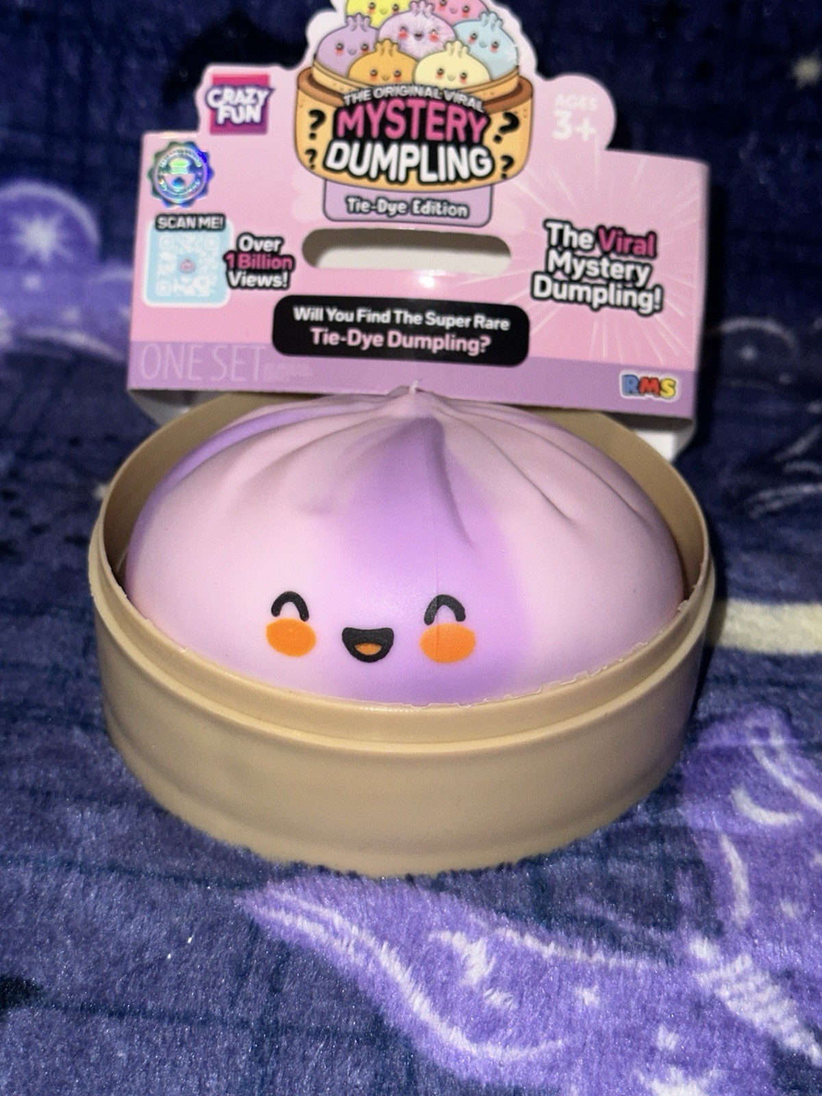 RMS Newest Edition Pastel Tie-Dye RARE CONFIRMED SLOW RISE HTF Mystery Dumpling RMS Newest Edition Pastel Tie-Dye RARE CONFIRMED SLOW RISE HTF Mystery Dumpling