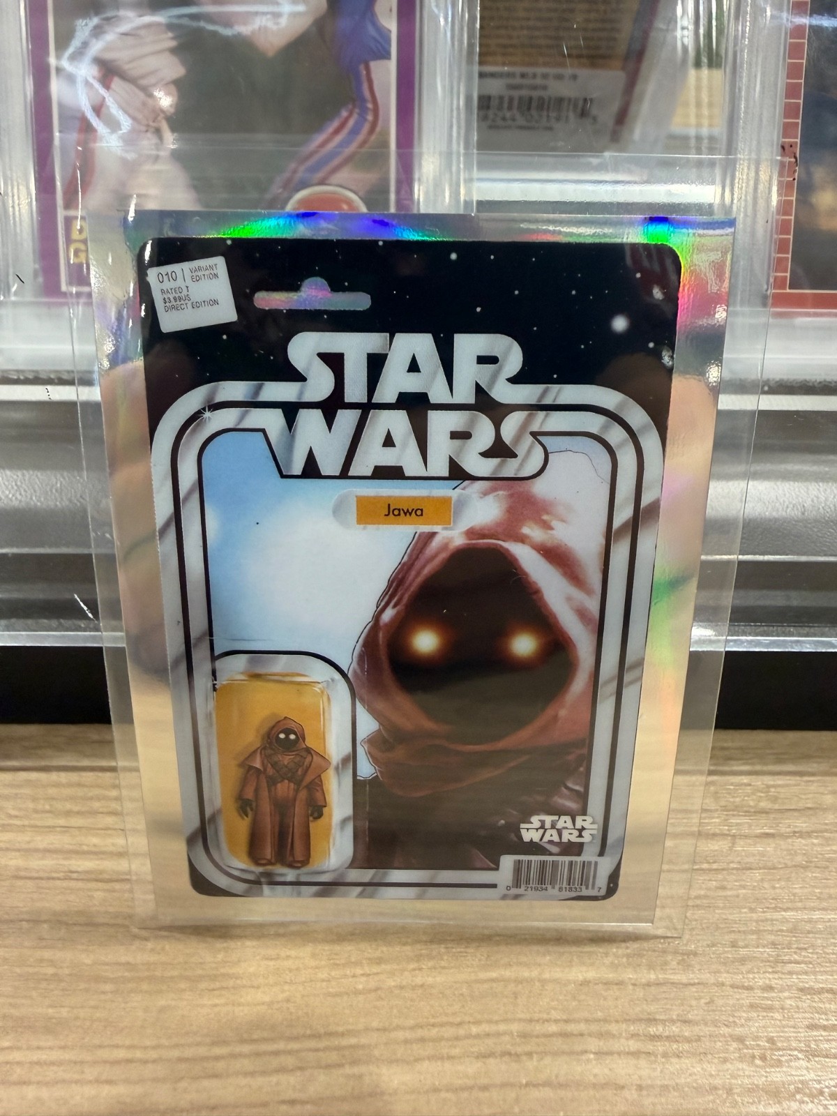 2026 Topps Chrome Star Wars - JAWA Comicfractor SSP #VC-19