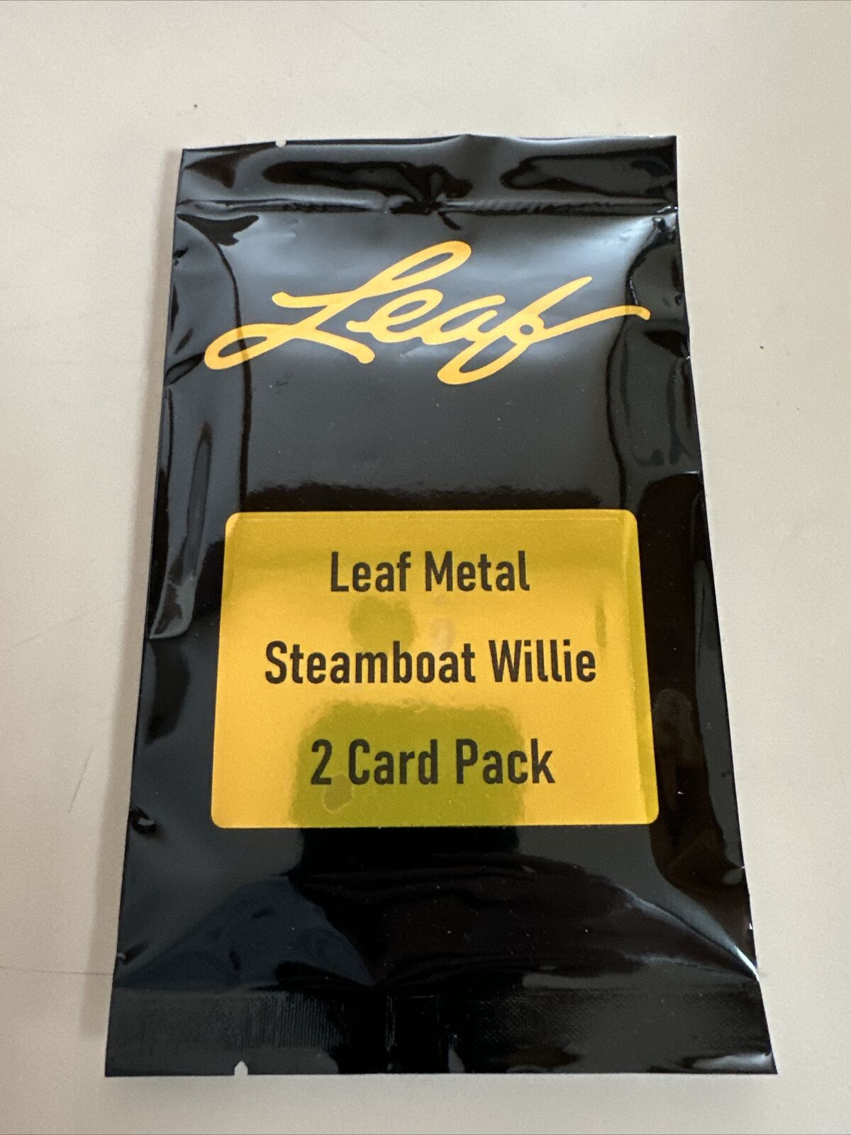 2023 Leaf Metal Steamboat Willie 2 Random Numbered Cards A Pack 1/1 To /99