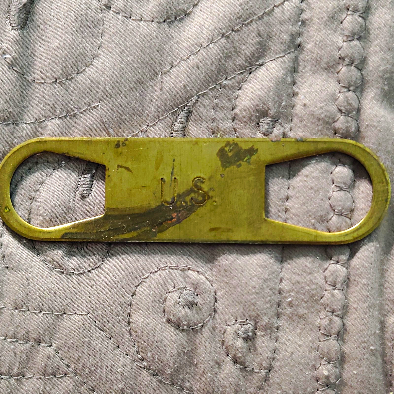 Vintage Brass 1911 Pistol Barrel Bushing Wrench US Stamped Colt Govt GI Tool Vintage Brass 1911 Pistol Barrel Bushing Wrench US Stamped Colt Govt GI Tool