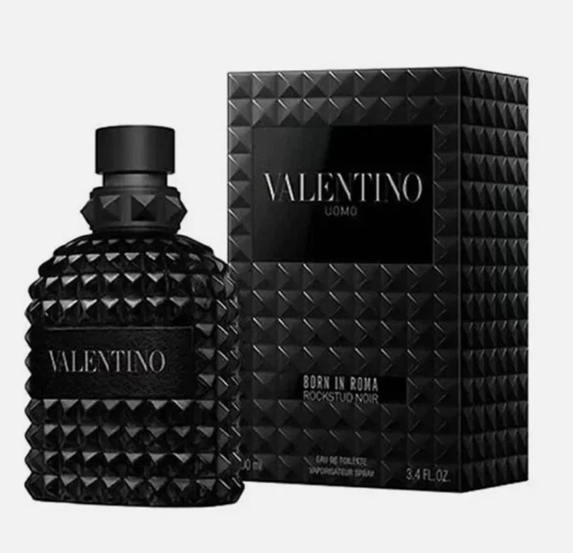 Valentino Uomo Born In Roma Rockstud Noir EDT 3.4oz 100ml Men’s Cologne New Valentino Uomo Born In Roma Rockstud Noir EDT 3.4oz 100ml Men’s Cologne New