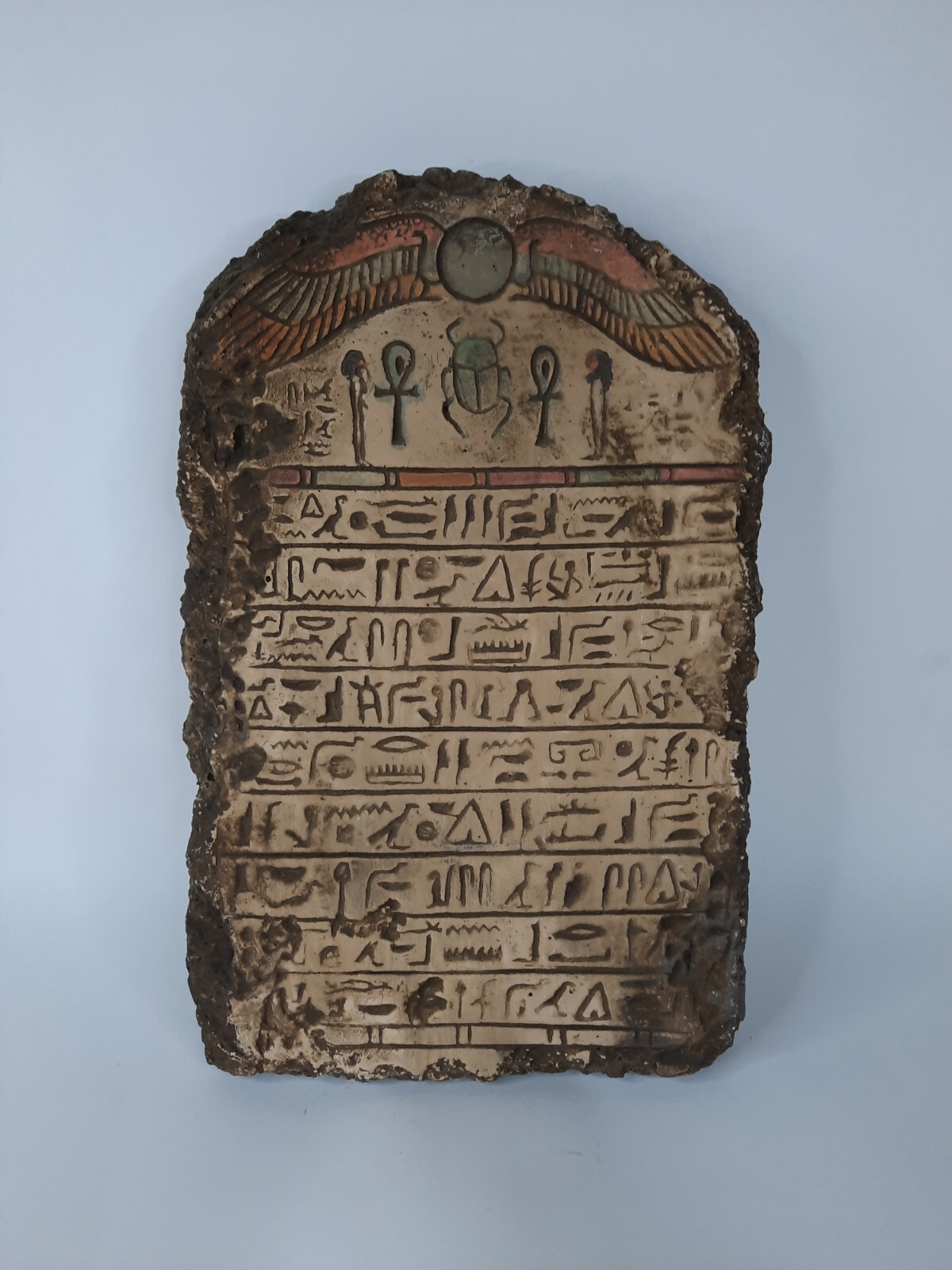 RARE ANCIENT EGYPTIAN ANTIQUE Stela Book of Dead Pharaonic Magic Hieroglyphic RARE ANCIENT EGYPTIAN ANTIQUE Stela Book of Dead Pharaonic Magic Hieroglyphic
