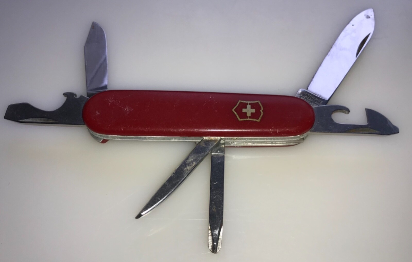 Victorinox Swiss Army Knife 84mm Tinker 1957-1973 Philips Head, No keyring VTG Victorinox Swiss Army Knife 84mm Tinker 1957-1973 Philips Head, No keyring VTG