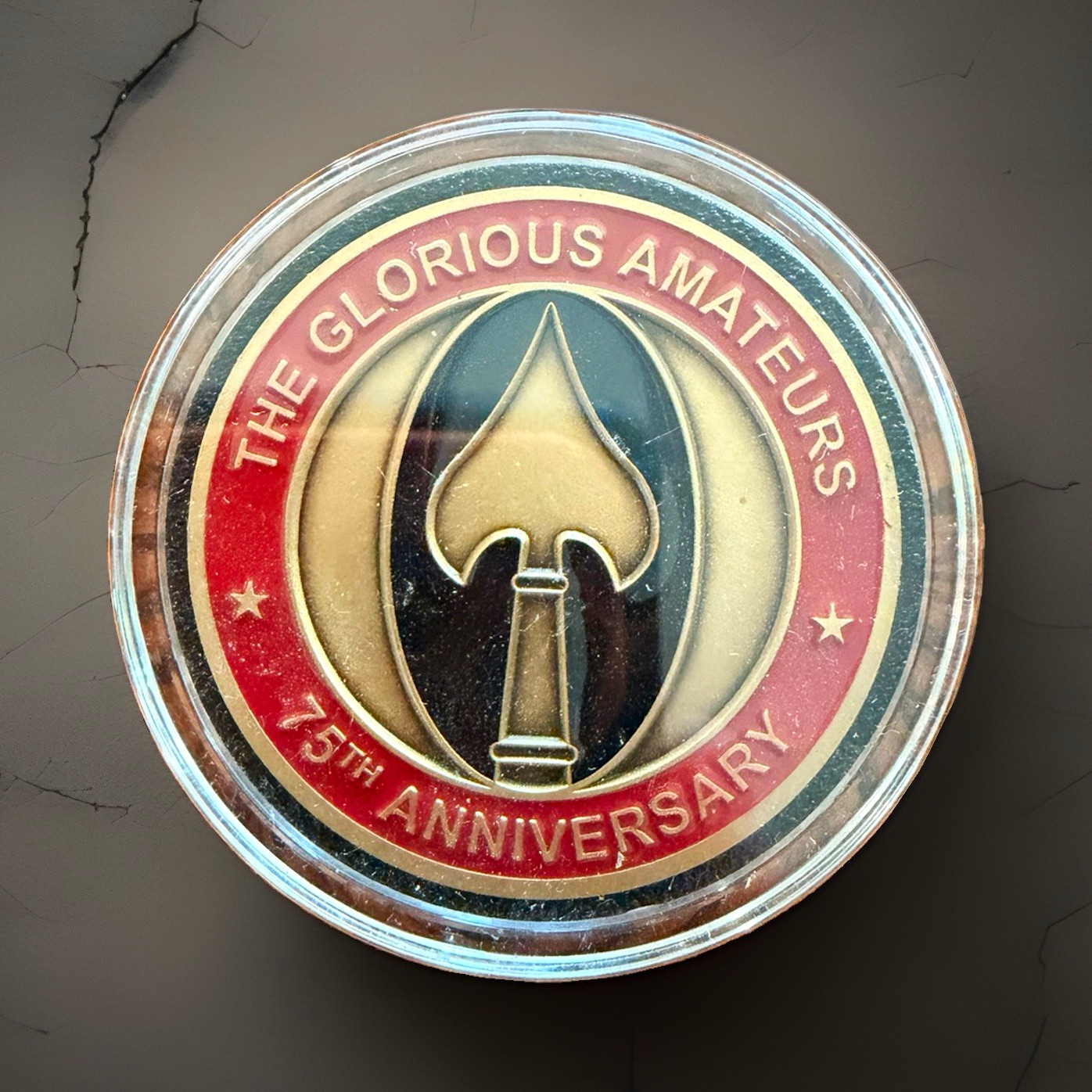 OSS 75th Anniversary 1942-2017 The Glorious Amateurs Challenge Coin OSS 75th Anniversary 1942-2017 The Glorious Amateurs Challenge Coin