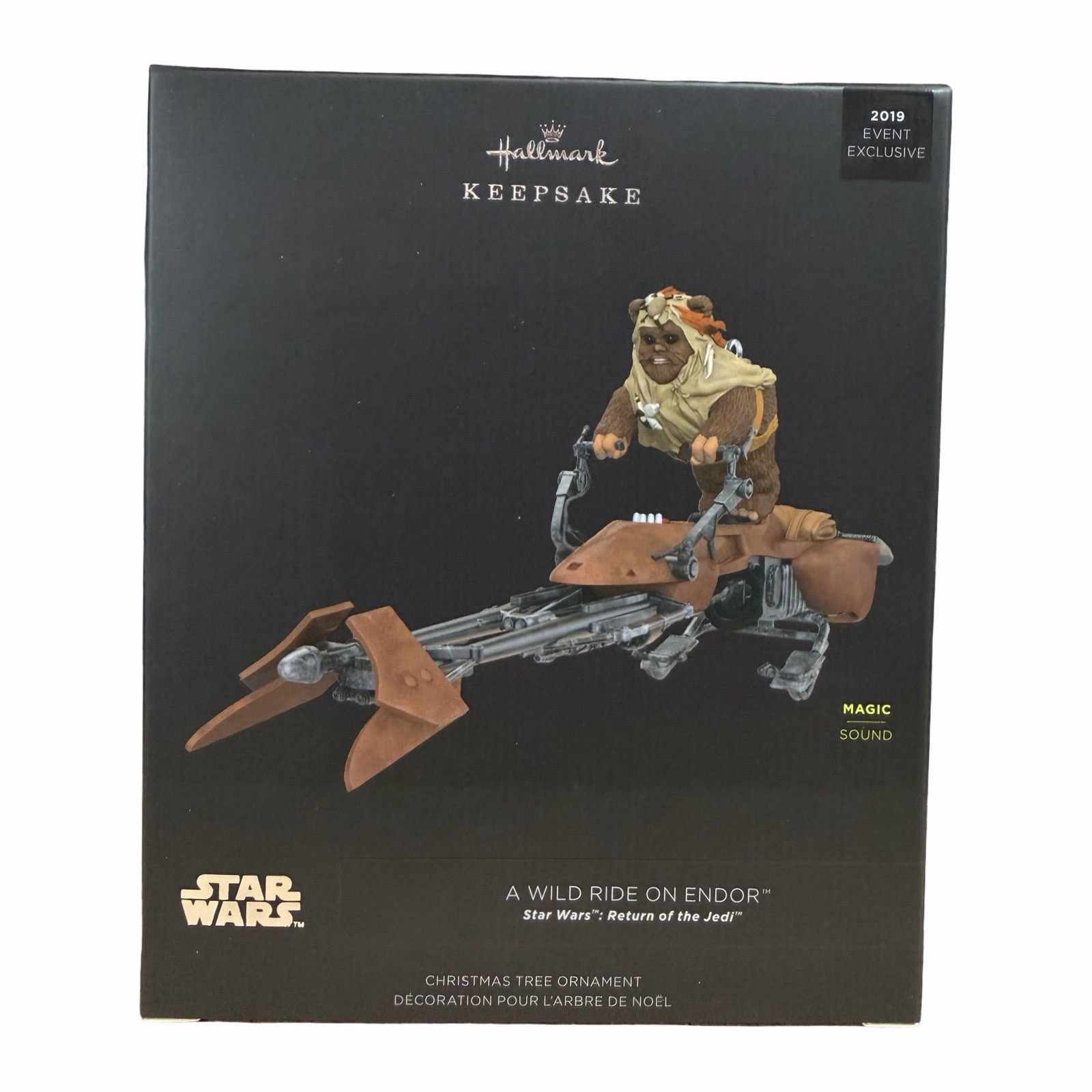 2019 Hallmark POP Minded A Wild Ride On Endor Ornament - Star Wars - Exclusive 2019 Hallmark POP Minded A Wild Ride On Endor Ornament - Star Wars - Exclusive