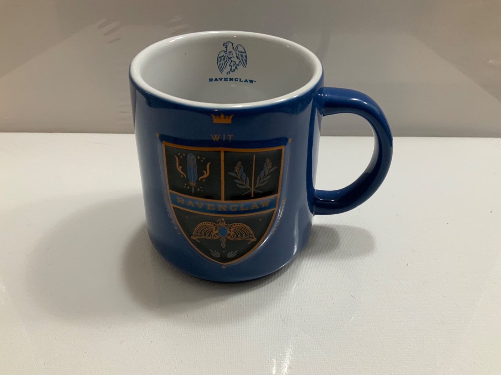 Universal Studios Wizarding World Harry Potter Ravenclaw Crest Wit Coffee Mug Universal Studios Wizarding World Harry Potter Ravenclaw Crest Wit Coffee Mug