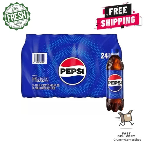 Pepsi Cola 16.9 fl. oz., 24 pk. Pepsi Cola 16.9 fl. oz., 24 pk.