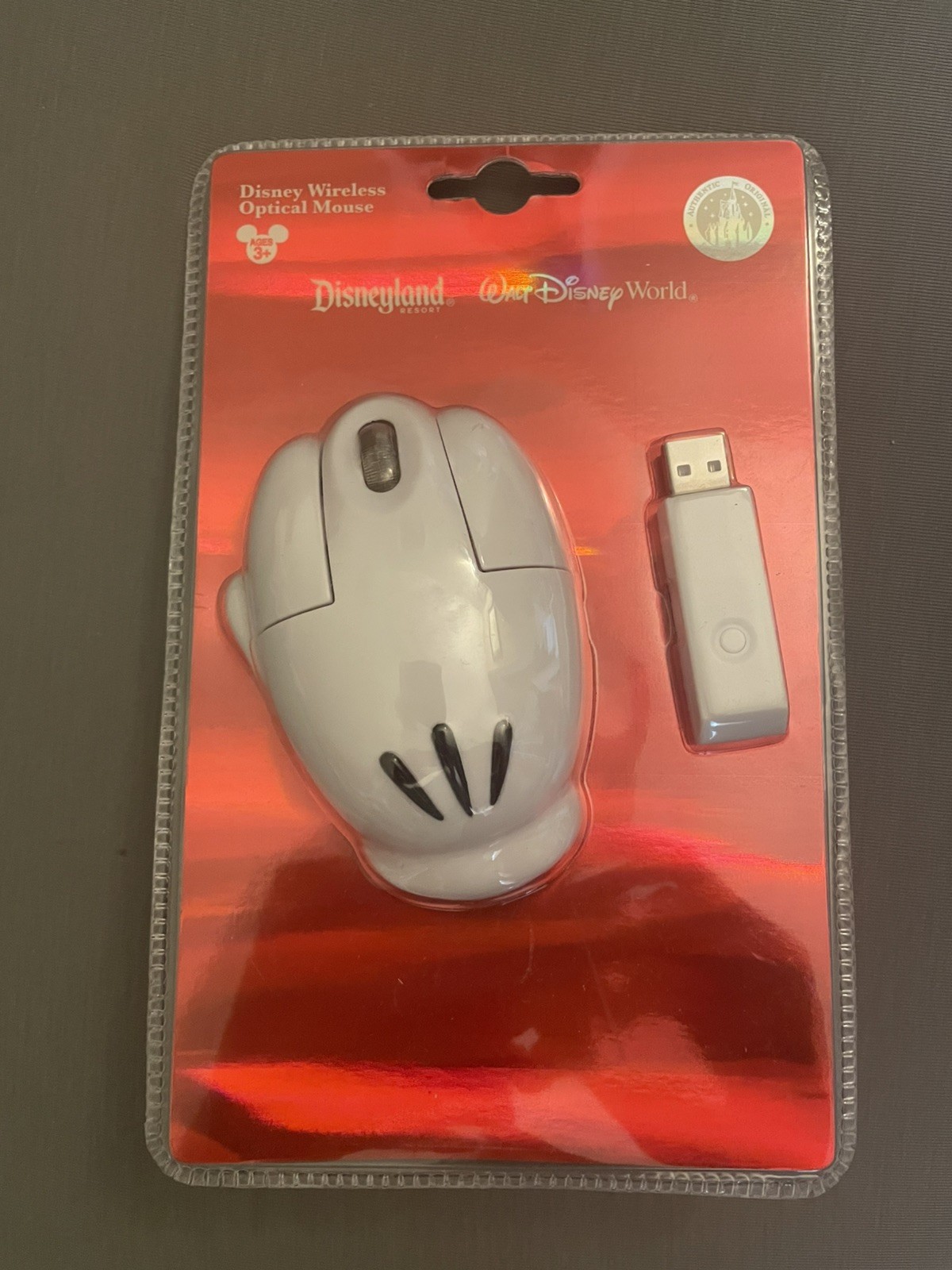 Vintage RARE Disney Wireless Computer Mouse Mickey Mouse Glove USB NEW OLD STOCK Vintage RARE Disney Wireless Computer Mouse Mickey Mouse Glove USB NEW OLD STOCK