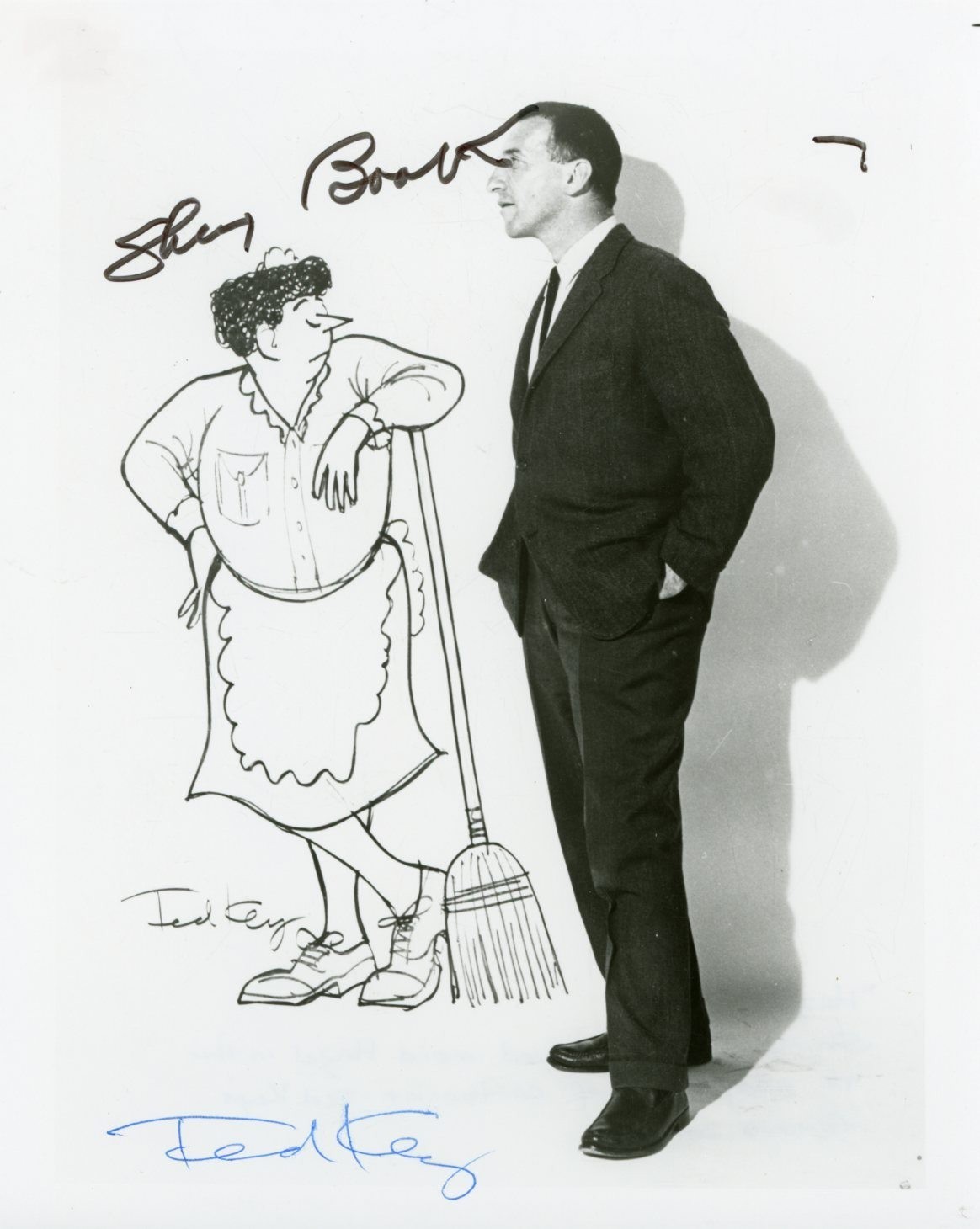 Shirley Booth & Ted Key- Signed Photograph "Hazel"