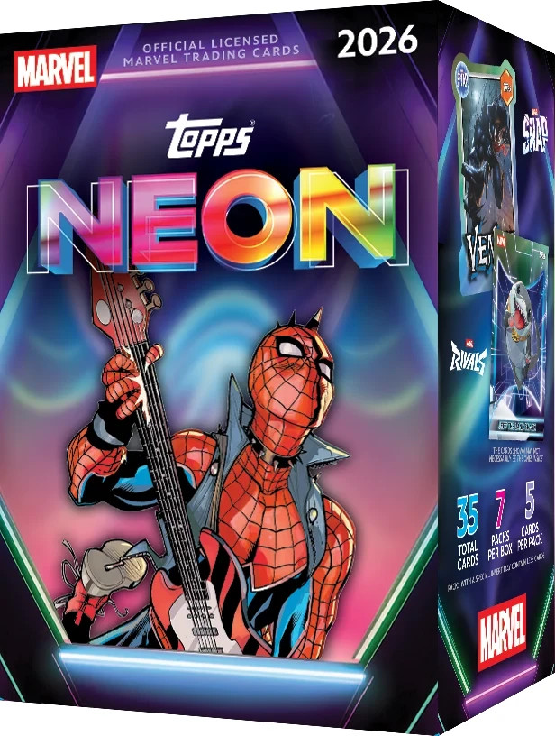 2026 Topps Neon Marvel Value Box PRESALE/BRAND NEW 2026 Topps Neon Marvel Value Box PRESALE/BRAND NEW