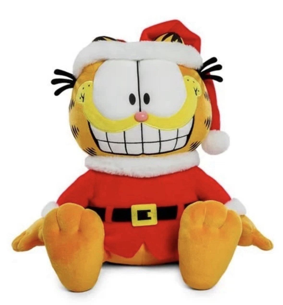 Garfield Plush 14 inch Santa With Shake Action Collectible Official License NEW Garfield Plush 14 inch Santa With Shake Action Collectible Official License NEW