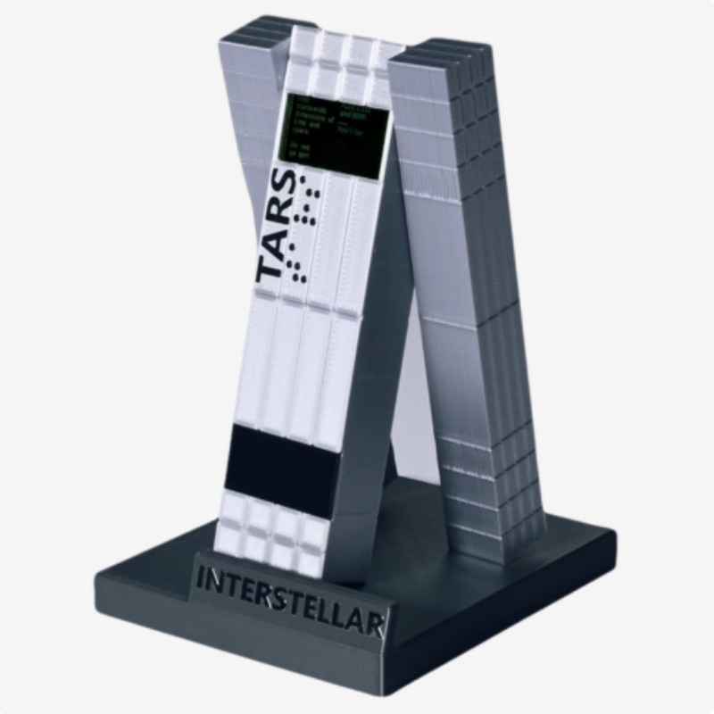 Interstellar TARS Robot Collectible Movie Merch With Screen Movie-Accurate Gift Interstellar TARS Robot Collectible Movie Merch With Screen Movie-Accurate Gift