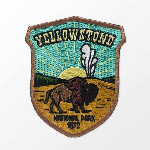 Yellowstone National Park  Patch Iron-On Applique Souvenir Gift
