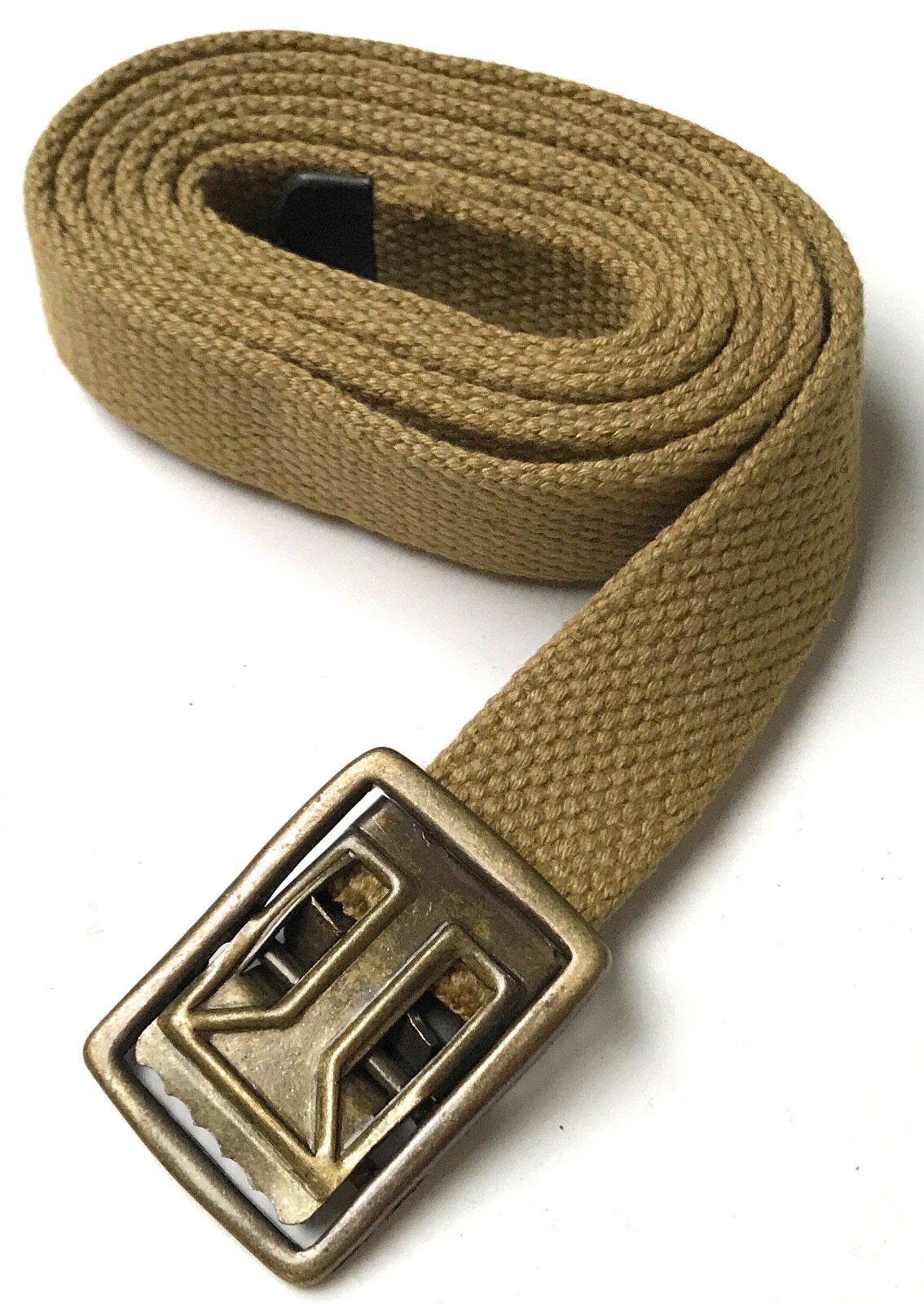 WWII US USMC MARINE P1941 P41 TROUSERS WAIST BELT-SIZE 2, FITS 36-44 IN WAIST
