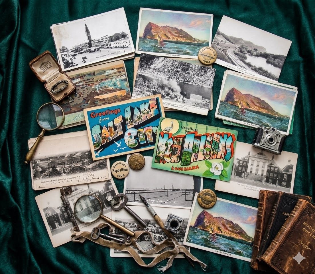 Vtg 1906s s 113 pc Postcard Lot Mixed Used & Unused Art Scrapbooking Crafting Vtg 1906s s 113 pc Postcard Lot Mixed Used & Unused Art Scrapbooking Crafting