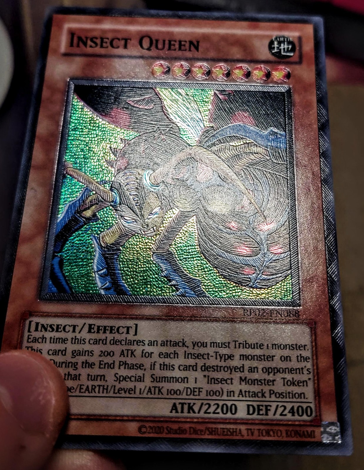 Yu-Gi-Oh Ultimate Rare Style Insect Queen