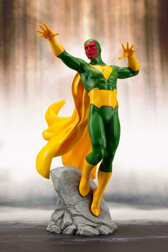 Kotobukiya Marvel Universe: Avengers Series – Vision ARTFX+ 1/10 Scale Statue Kotobukiya Marvel Universe: Avengers Series – Vision ARTFX+ 1/10 Scale Statue