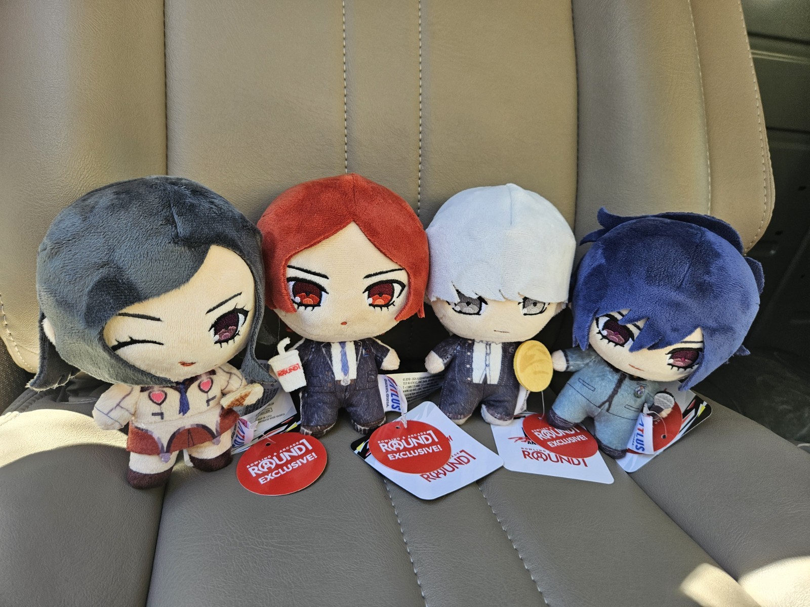 Persona 30th Anniv. Full Set Of (4) Chibi Hero 6" Plushes Sega New NWT US Seller Persona 30th Anniv. Full Set Of (4) Chibi Hero 6" Plushes Sega New NWT US Seller