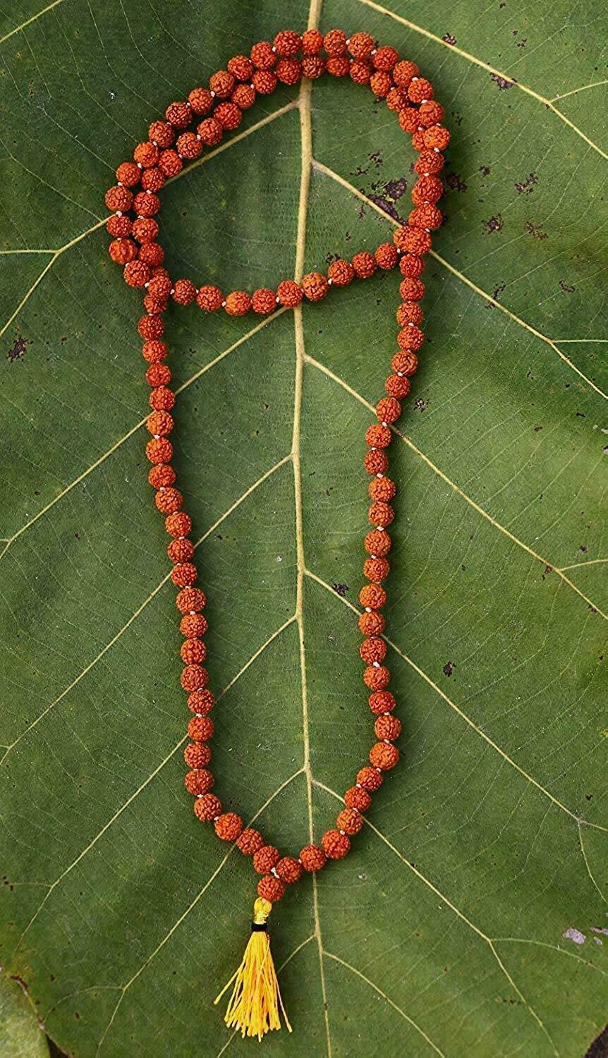 Very small SMALLEST and rare Rudraksha mala 108 beads of Hindu Puja prayer 6MM Very small SMALLEST and rare Rudraksha mala 108 beads of Hindu Puja prayer 6MM