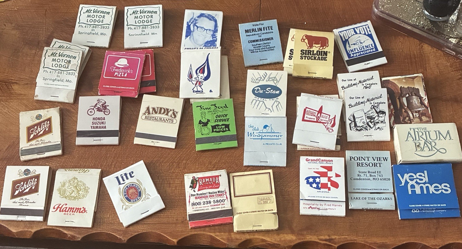 Vintage Matchbooks Collection