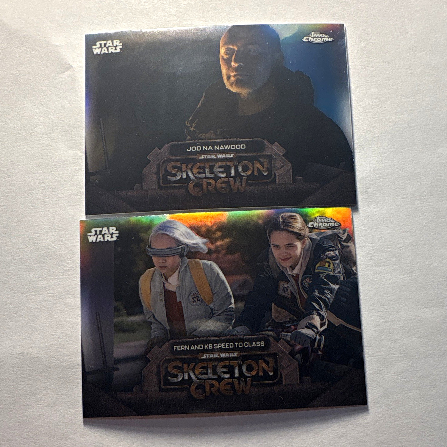 Topps 2024 Star Wars Skeleton Crew 2-Card Insert Lot Jod/Fern/KB SC-3 SC-10