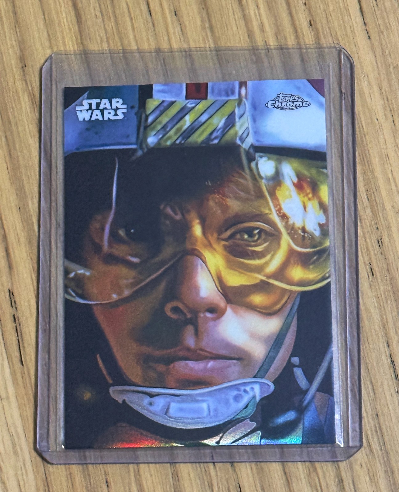 Luke Skywalker 2026 Topps Chrome Star Wars Reflections "Use the Force Luke" R-19 Luke Skywalker 2026 Topps Chrome Star Wars Reflections "Use the Force Luke" R-19