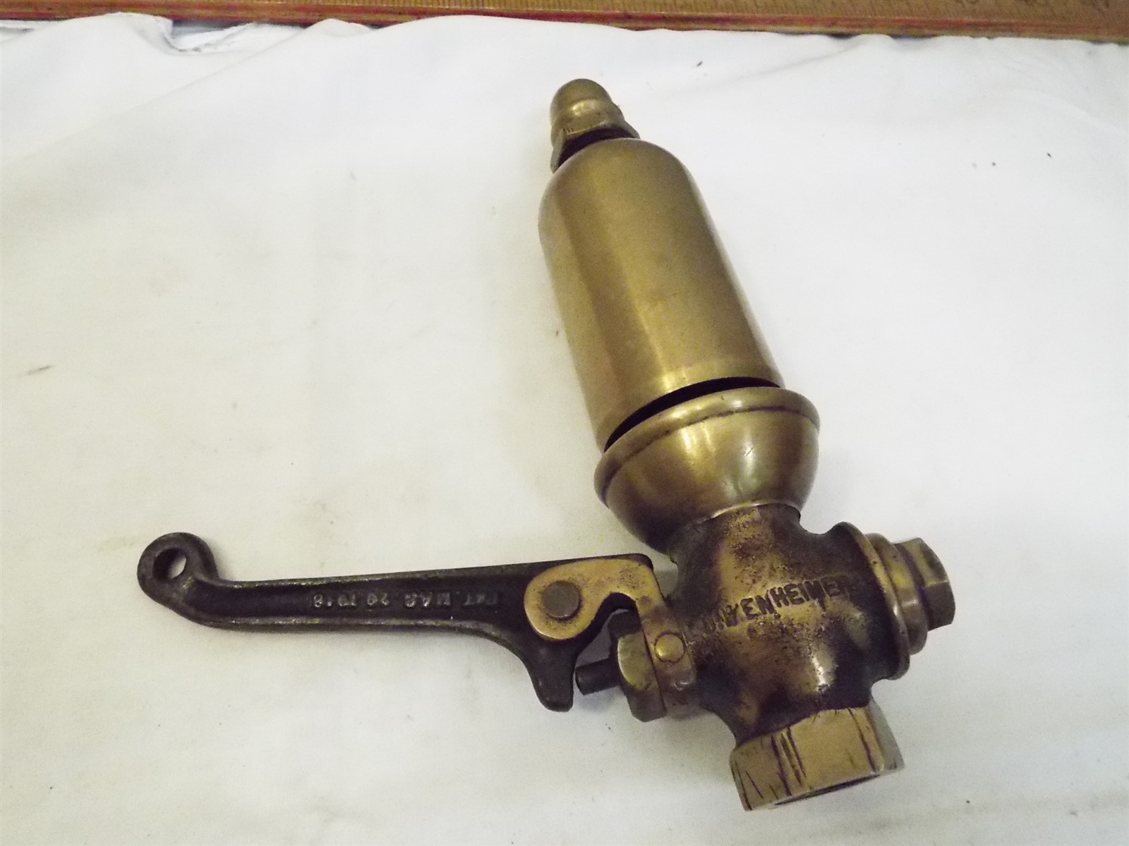 Lunkenheimer 1-1/2 Brass Steam Engine Train Whistle Valve Tractor Locomotive RR Lunkenheimer 1-1/2 Brass Steam Engine Train Whistle Valve Tractor Locomotive RR