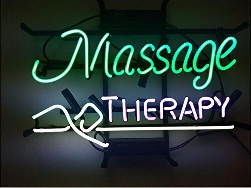 Massage Therapy Open 24"x16" Neon Sign Lamp Light Handmade Shop Business Decor Massage Therapy Open 24"x16" Neon Sign Lamp Light Handmade Shop Business Decor