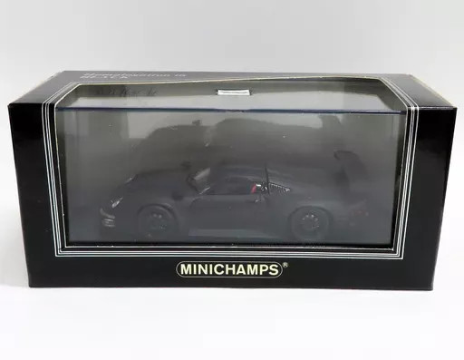 1/43 Minichamps Porsche 911 GT1 1996 Homologation Black 433966693