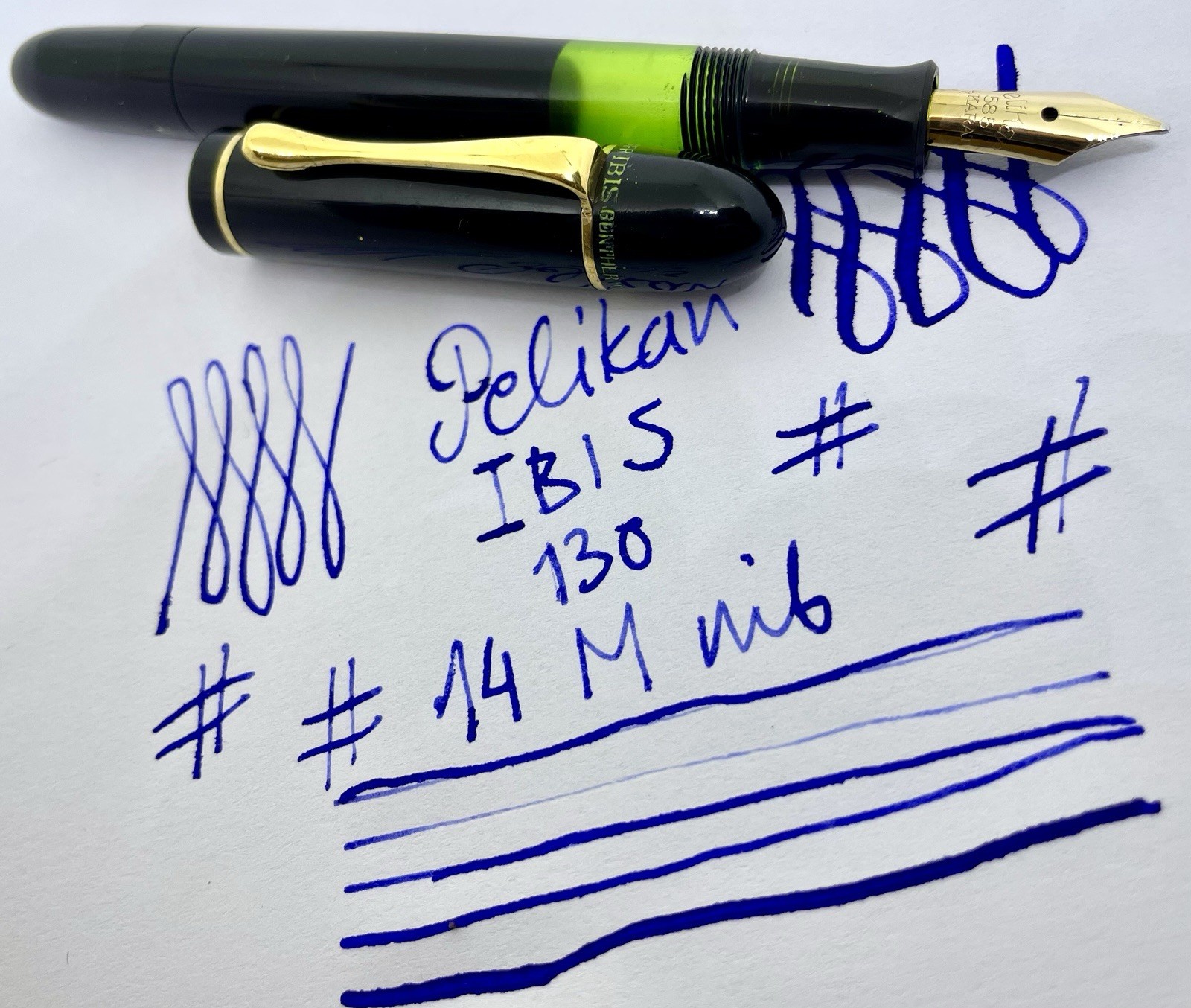 1950's PELIKAN IBIS 130 Fountain Pen-Torpedo- Serviced- Flexy 14k M Nib- 140 400 1950's PELIKAN IBIS 130 Fountain Pen-Torpedo- Serviced- Flexy 14k M Nib- 140 400