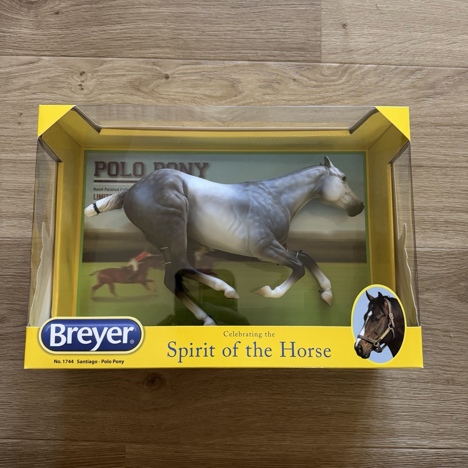 BREYER Santiago #1744 Limited Edition Polo Pony New In Box Nice BREYER Santiago #1744 Limited Edition Polo Pony New In Box Nice